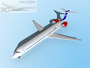 falcon3d md 80 sas Model 3D