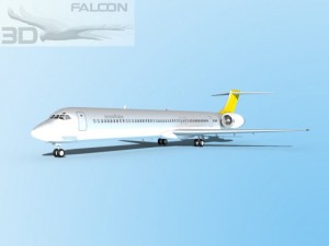 falcon3d md 80 sas snowflake 3D Модель