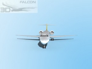 falcon3d md 80 sas snowflake 3D Модель