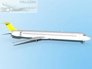falcon3d md 80 sas fiocco di neve Modello 3D