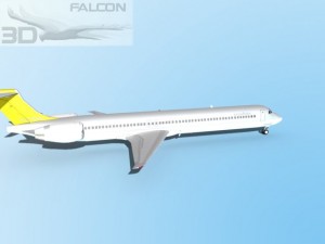 falcon3d md 80 sas snowflake 3D Модель
