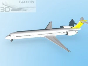 falcon3d md 80 sas fiocco di neve Modello 3D