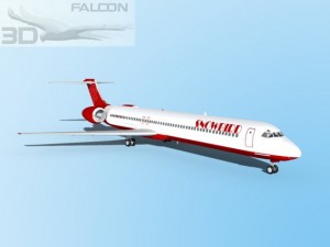 falcon3d md 80 snowbird 3D मॉडल