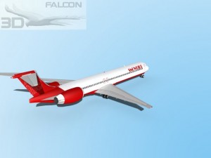 falcon3d md 80 snowbird 3D मॉडल