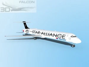 falcon3d md 80 alleanza stellare Modello 3D