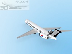 falcon3d md 80 star alliance Model 3D