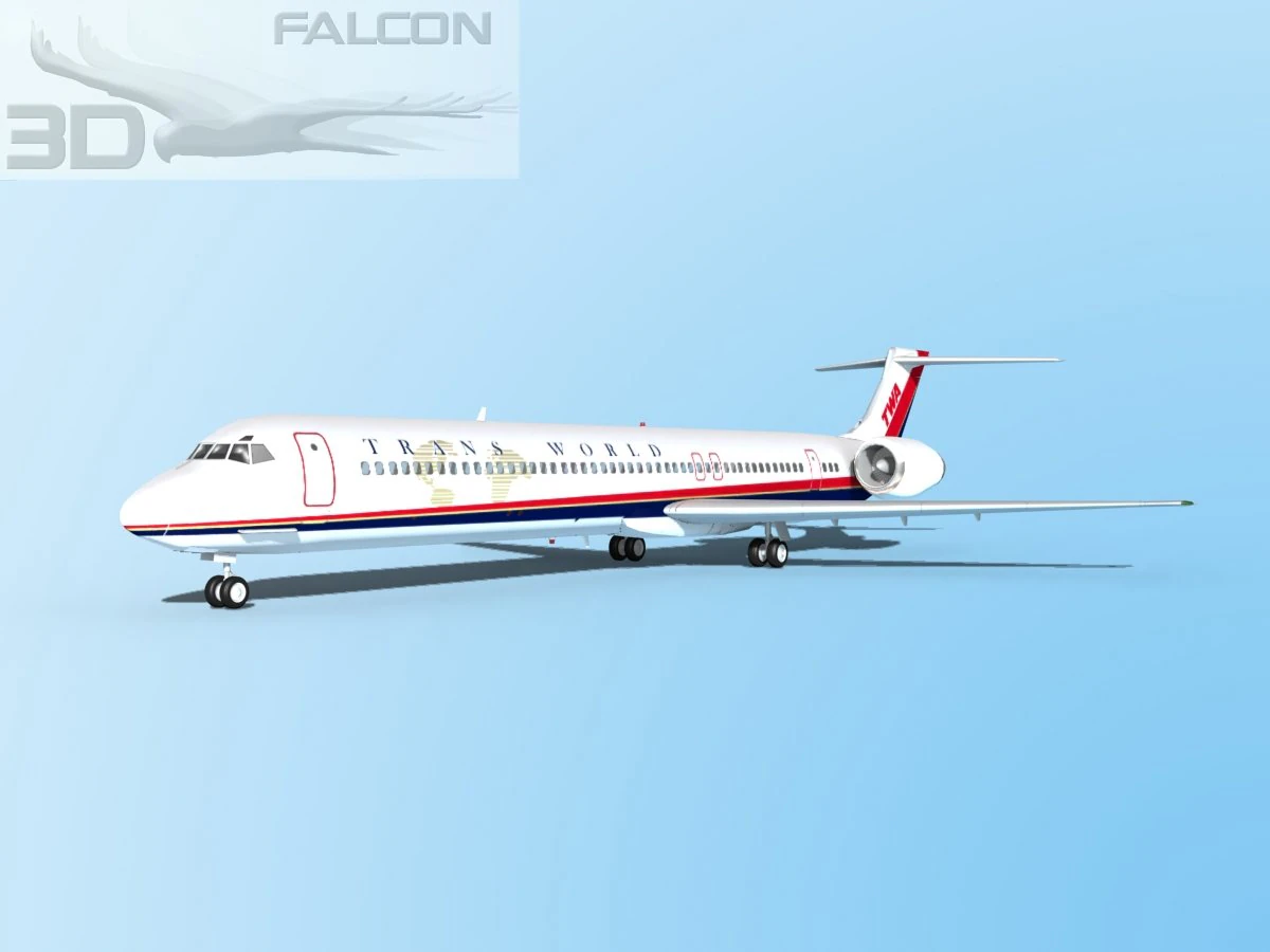 falcon3d md 80 twa 3 3D Model .c4d .max .obj .3ds .fbx .stl .blend 