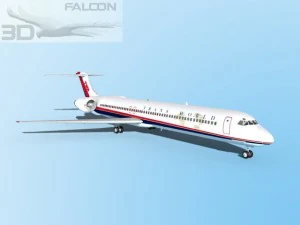 falcon3d md 80 twa 3 3D Model