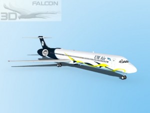 falcon3d md um air Model 3D