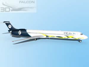 falcon3d md um air 3D Model
