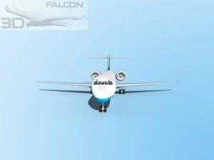 falcon3d md 80 universal charter 3D Model