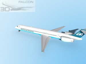 falcon3d md 80 universal charter Model 3D