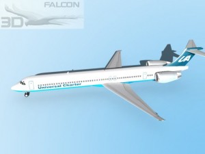 falcon3d md 80 universal charter Model 3D