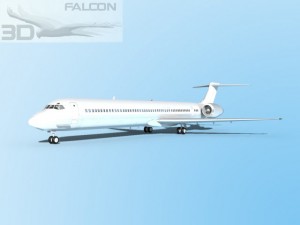 falcon3d md 80 unmarked 1 3D-Modell