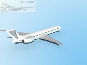falcon3d md 80 unmarked 1 3D-Modell