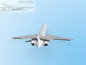falcon3d md 80 unmarked 1 3D-Modell