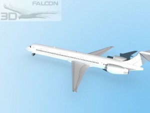 falcon3d md 80 unmarked 1 3D-Modell