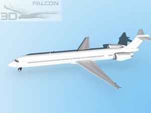 falcon3d md 80 unmarked 1 3D-Modell