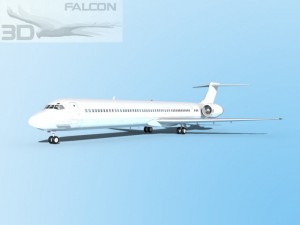 falcon3d md 80 unmarked 2 Model 3D