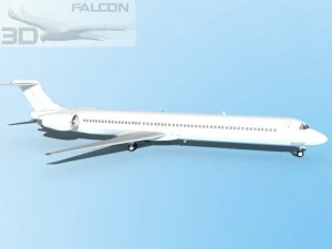 falcon3d md 80 unmarked 2 3D Model