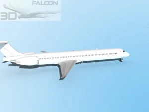 falcon3d md 80 unmarked 2 3D Model