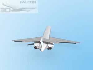 falcon3d md 80 unmarked 2 3D 模型