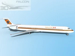 falcon3d md 80 yellow knife air 3D Model