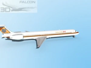 falcon3d md 80 yellow knife air 3D Model