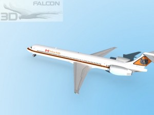 falcon3d md 80 yellow knife air 3D Model