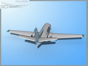 falcon3d citation v c560 fs09 3D Model