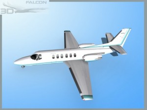 falcon3d citation v c560 fs09 3D 모델