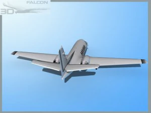 falcon3d citation v c560 fs10 3D Model