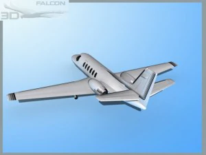 falcon3d citation v c560 fs10 3D Model