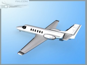 falcon3d citation v c560 fs10 3D 모델