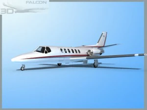 citazione falcon3d v c560 fs12 Modello 3D