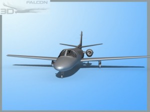 falcon3d citation v c560 fbm 3D 모델