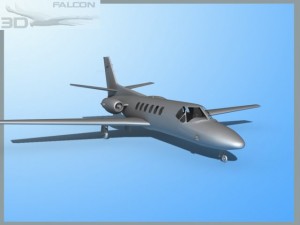 falcon3d citation v c560 fbm 3D 모델