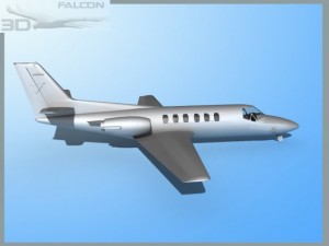 falcon3d citation v c560 fbm 3D 모델