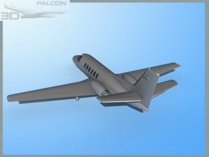 falcon3d citation v c560 fbm 3D 모델