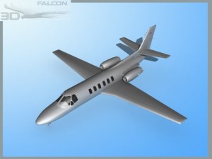 falcon3d citation v c560 fbm 3D 모델