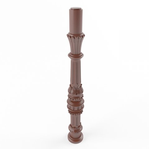 baluster 3D Model .c4d .max .obj .3ds .fbx .stl .blend 