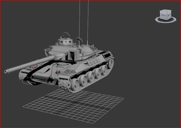 amx30 3D Model .c4d .max .obj .3ds .fbx .stl .blend 