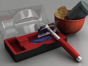 old russian razor Modèle 3D