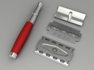 old russian razor 3D Модель