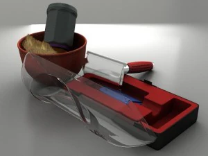 old russian razor 3D Model