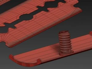 old russian razor 3D Model