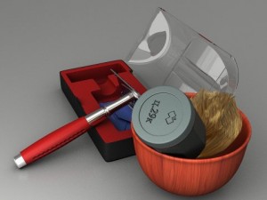 old russian razor 3D Модель