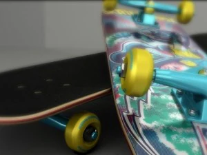 स्केटबोर्ड 3D मॉडल