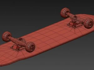 skateboard 3D Model