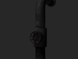 iron pipe Modelo 3D